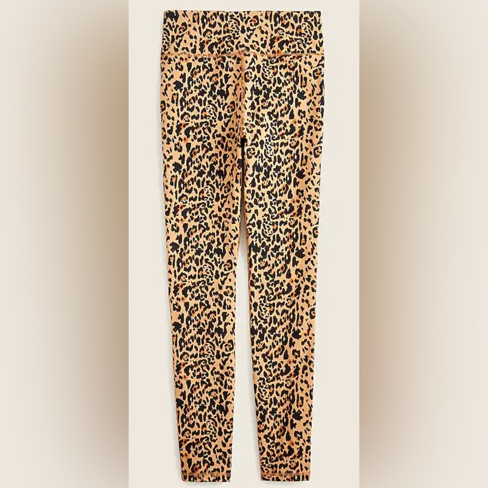 J Crew Leopard Print Leggings